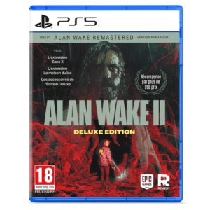 alan wake 2 deluxe edition ps5 jeu horreur nhemixt