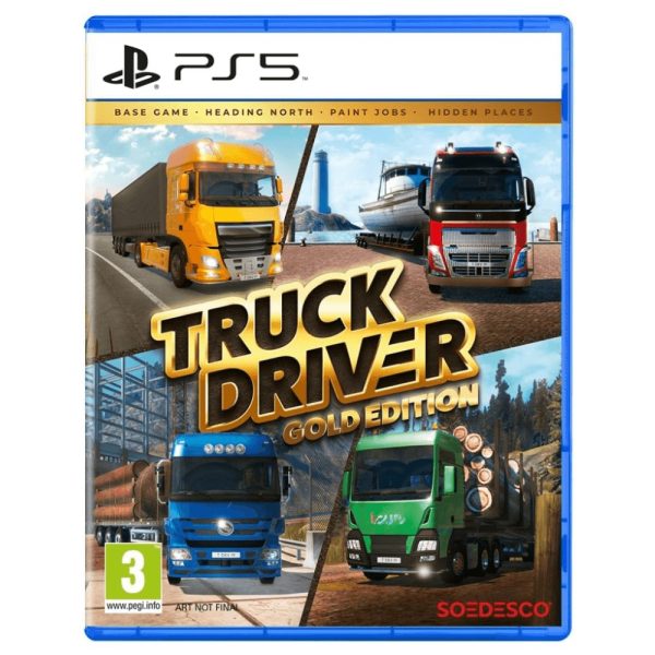 Truck Driver Gold Edition PS5 – Jeu simulation camion