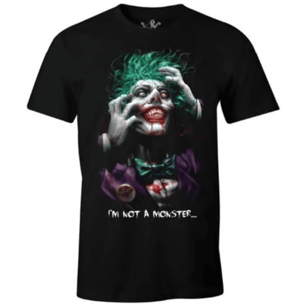 t shirt homme dc comics batman joker noir taille m nhemixt