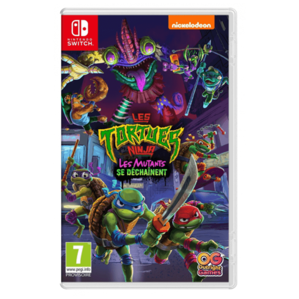 teenage mutant ninja turtles les mutants se dechainent switch jeu nhemixt