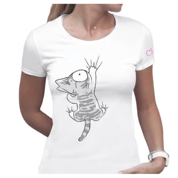 t shirt femme chi clutch blanc taille l nhemixt