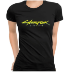 t shirt femme cyberpunk 2077 logo taille s nhemixt