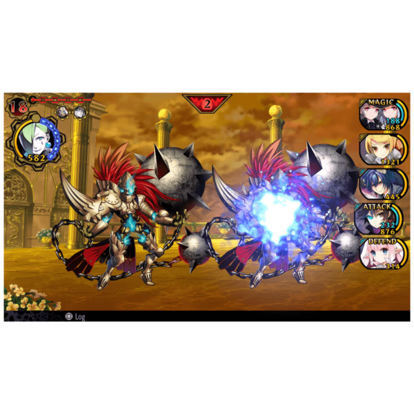 Demon Gaze Extra Nintendo Switch interface