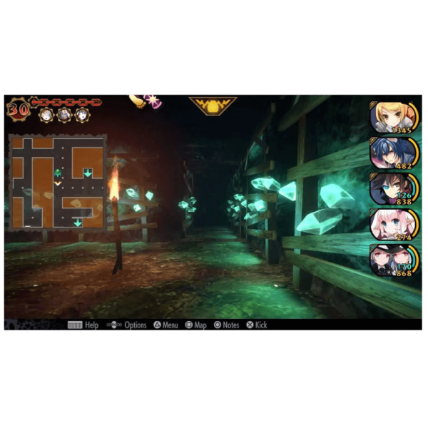 Demon Gaze Extra Switch donjon