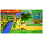 Yoshi’s Crafted World Nintendo Switch niveau coloré en papier et carton