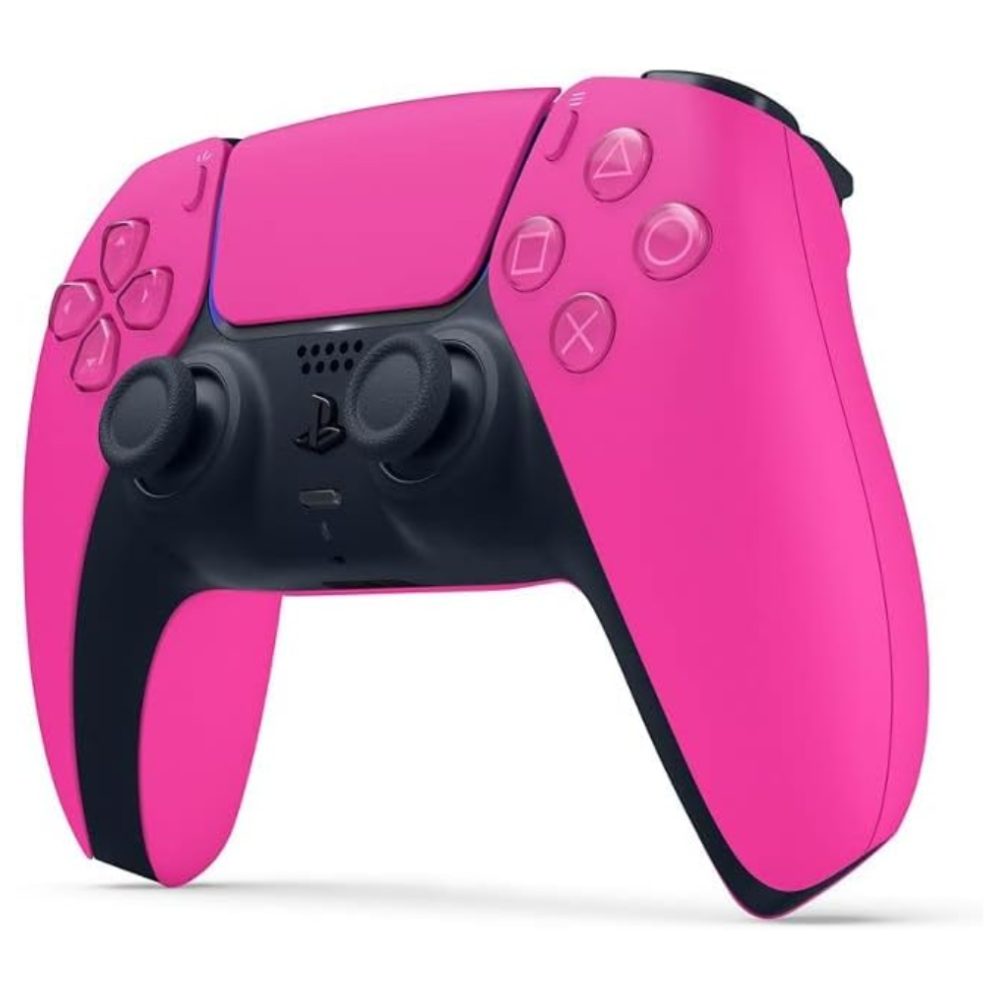 Manette PS5 rose ergonomique pour joueurs exigeants et jeux compétitifs
