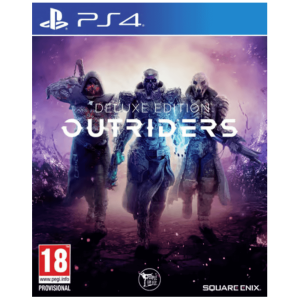 Outriders Deluxe Edition PS4 jeu officiel version française boîte