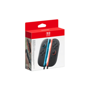 Paire de manettes Joy-Con 2 Bleu Clair et Rouge Clair pour Nintendo Switch 2 officielle