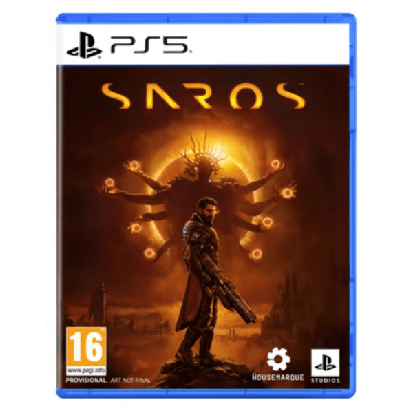 Saros PS5 jaquette officielle du jeu version PlayStation 5