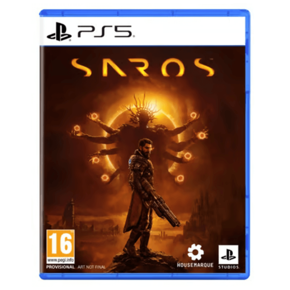 Saros PS5 jaquette officielle du jeu