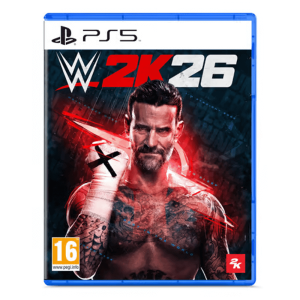 WWE 2K26 PS5 jaquette officielle du jeu version PlayStation 5