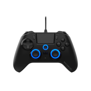 Manette filaire PS4 EgoGear SC10 noire avec port casque 3,5 mm compatible PC et PS3