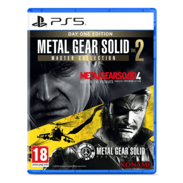 Metal Gear Solid Master Collection Vol 2 PS5 Day One Edition jeu PlayStation 5