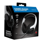 casque gaming ps5 raptor h300 filaire micro stéréo blanc