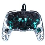 Manette Nintendo Switch 2 filaire RGB Turtle Beach Afterglow Deluxe transparente