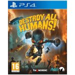Jaquette officielle Destroy All Humans PS4 édition standard