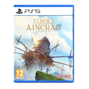 Jaquette Echoes of Aincrad Sword Art Online PS5, jeu RPG d'action Bandai Namco