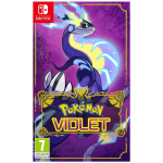 Pokémon Violet Nintendo Switch, jaquette officielle avec Miraidon, jeu d'aventure Pokémon.